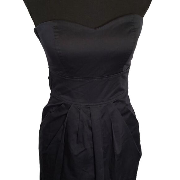 B. Darlin Strapless Black Mini Dress - Picture 3 of 8